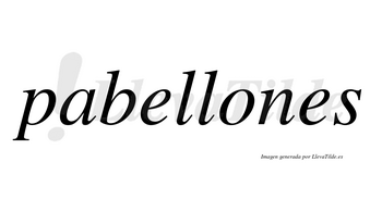 Pabellones  no lleva tilde con vocal tónica en la «o»