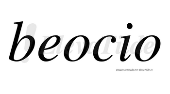 Beocio no lleva tilde con vocal tónica en la primera «o»