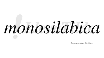 Monosilabica no lleva tilde con vocal tónica en la segunda «i»