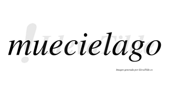 Muecielago no lleva tilde con vocal tónica en la «a»