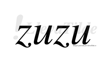 Zuzu  no lleva tilde con vocal tónica en la primera «u»