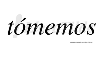 Tómemos lleva tilde con vocal tónica en la primera «o»