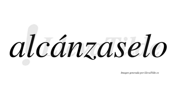 Alcánzaselo  lleva tilde con vocal tónica en la segunda «a»