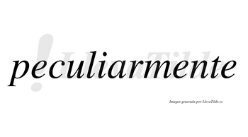 Peculiarmente no lleva tilde con vocal tónica en la segunda «e»