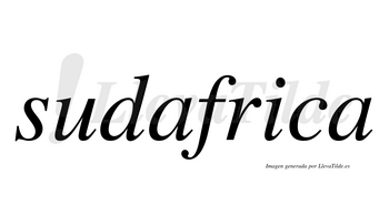 Sudafrica  no lleva tilde con vocal tónica en la «i»
